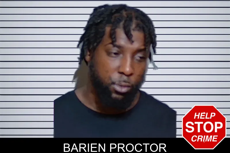 Barien Proctor mugshot