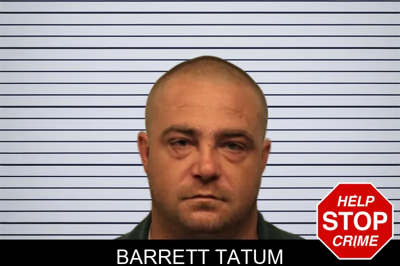 Barrett Tatum mugshot
