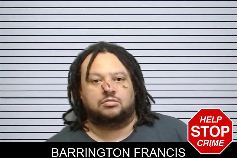 Barrington Francis mugshot