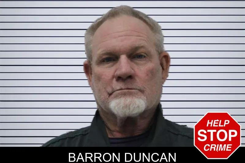 Barron Duncan mugshot