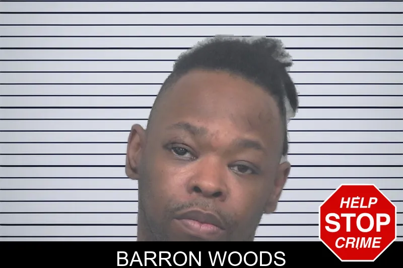 Barron Woods mugshot
