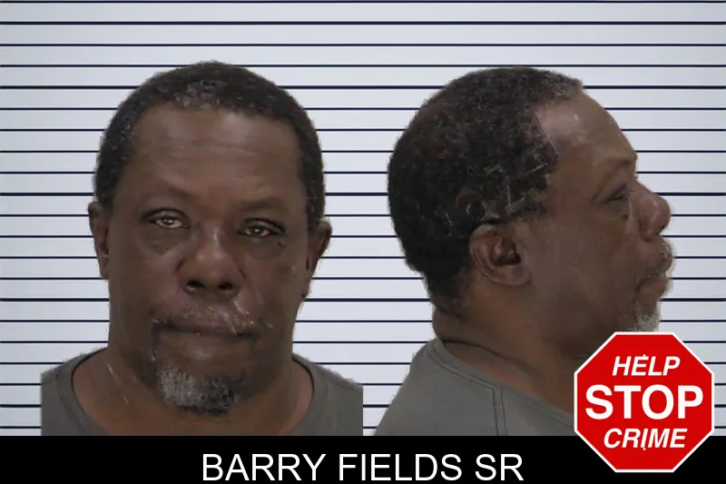 Barry Fields Sr mugshot