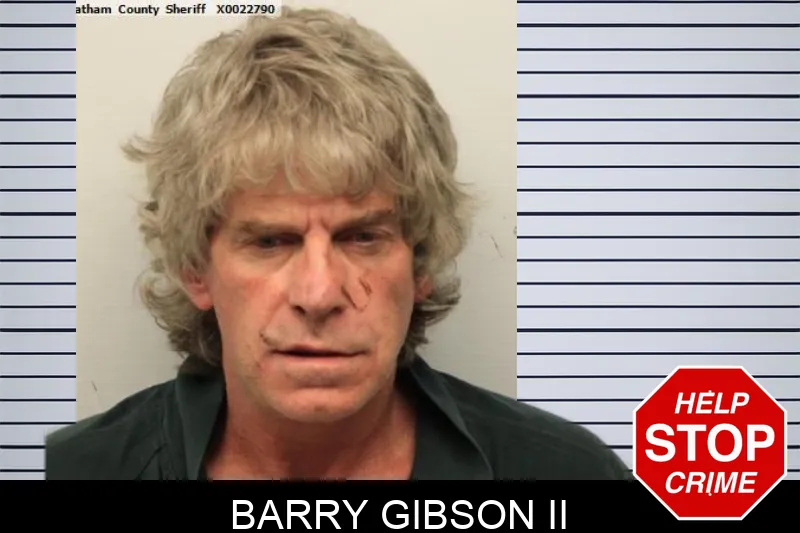 Barry Gibson II mugshot