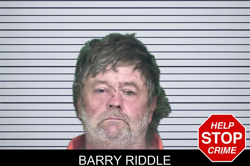 Barry Riddle mugshot
