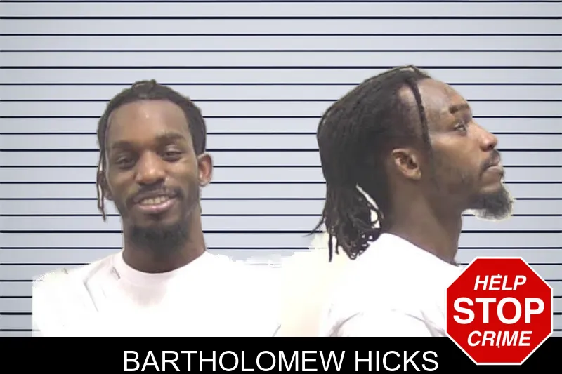 Bartholomew Hicks mugshot