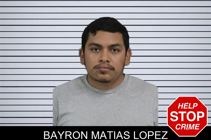 Bayron Matias Lopez mugshot