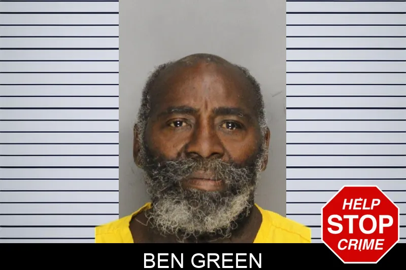 Ben Green mugshot