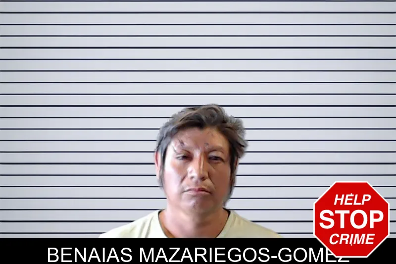Benaias Mazariegos-Gomez mugshot