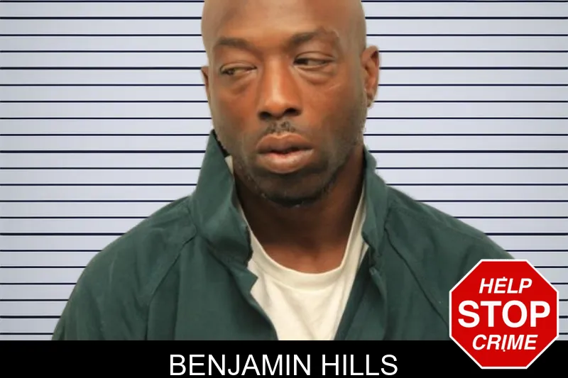 Benjamin Hills mugshot