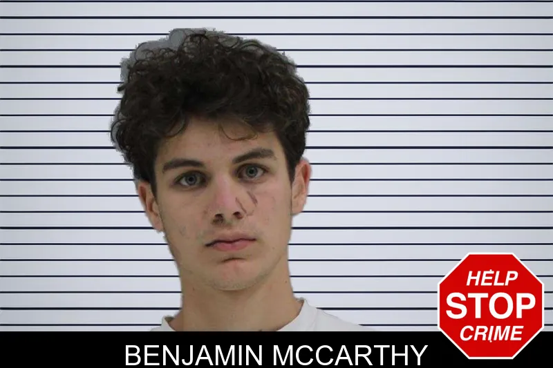 Benjamin McCarthy mugshot