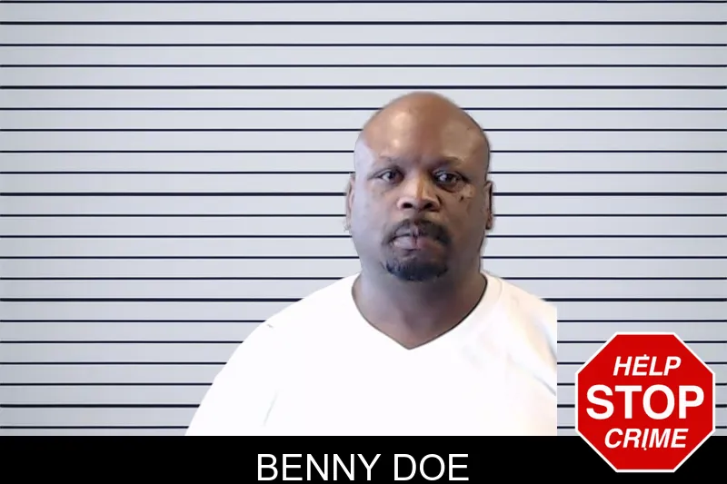 Benny Doe mugshot