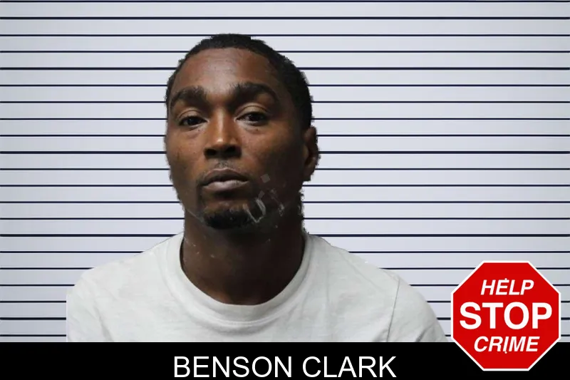 Benson Clark mugshot