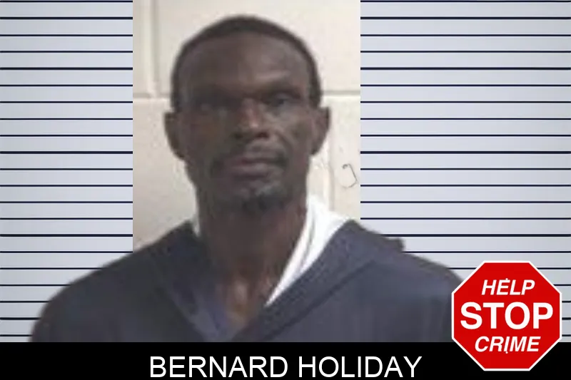 Bernard Holiday mugshot
