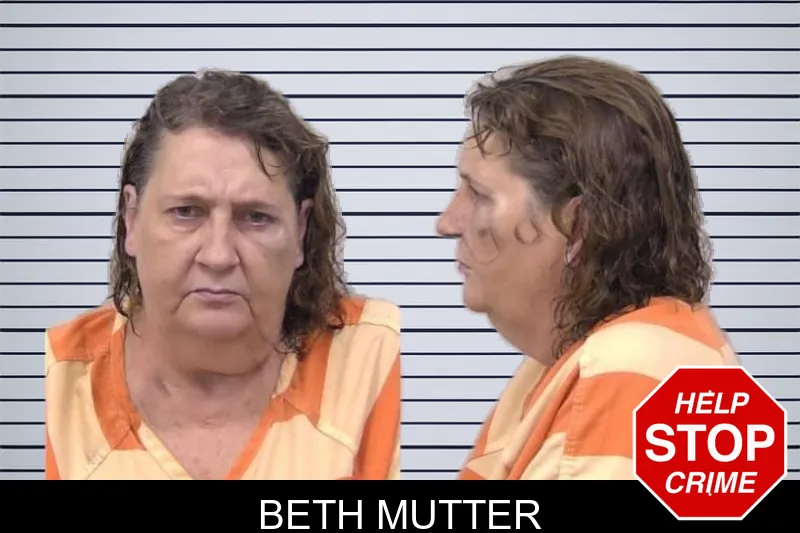 Beth Mutter mugshot