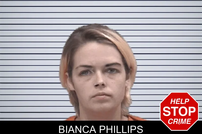 Bianca Phillips mugshot
