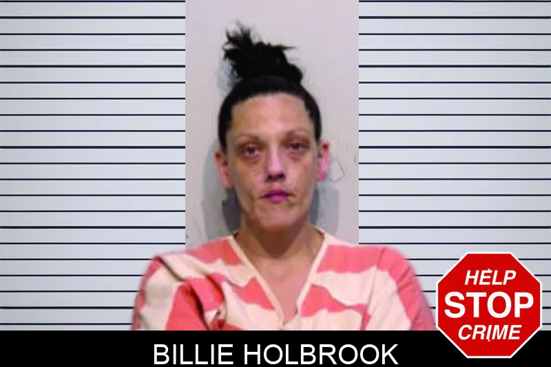 Billie Holbrook mugshot