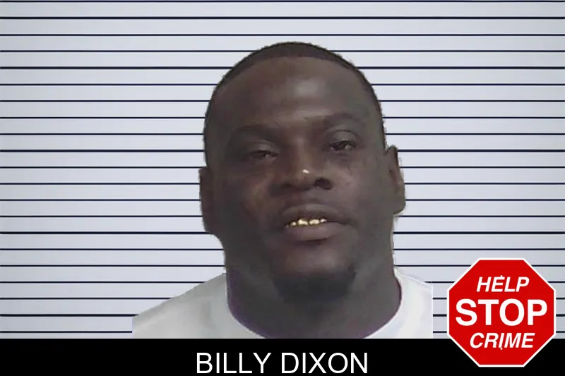 Billy Dixon mugshot