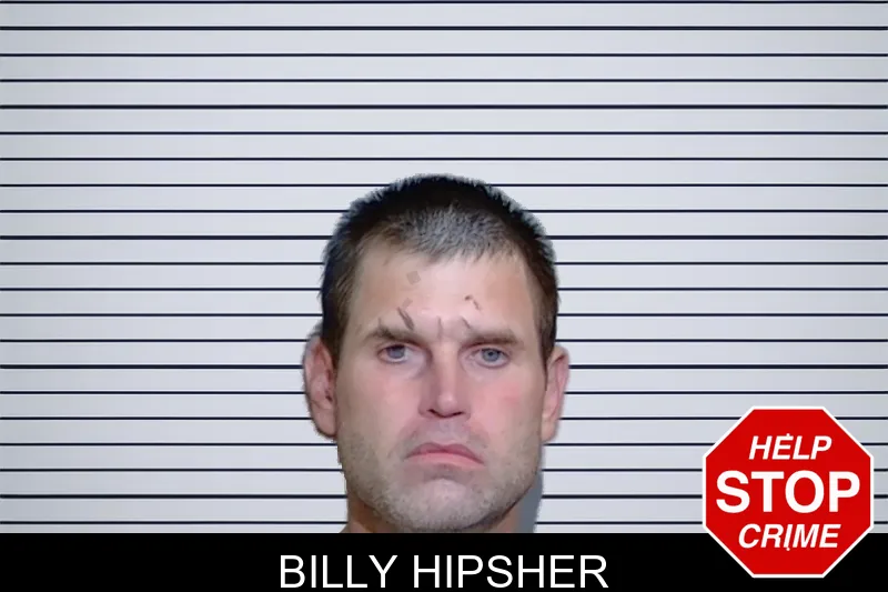 Billy Hipsher mugshot