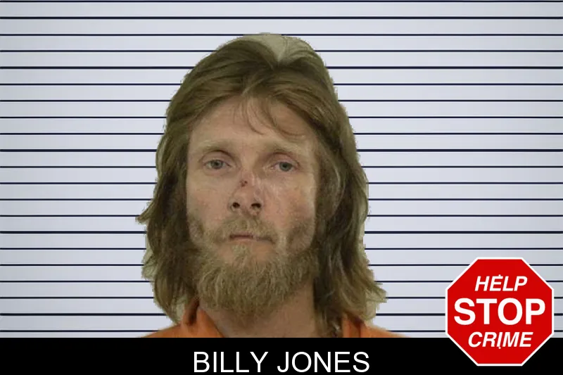 Billy Jones mugshot