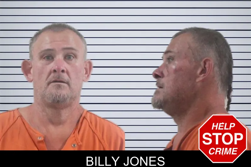 Billy Jones mugshot