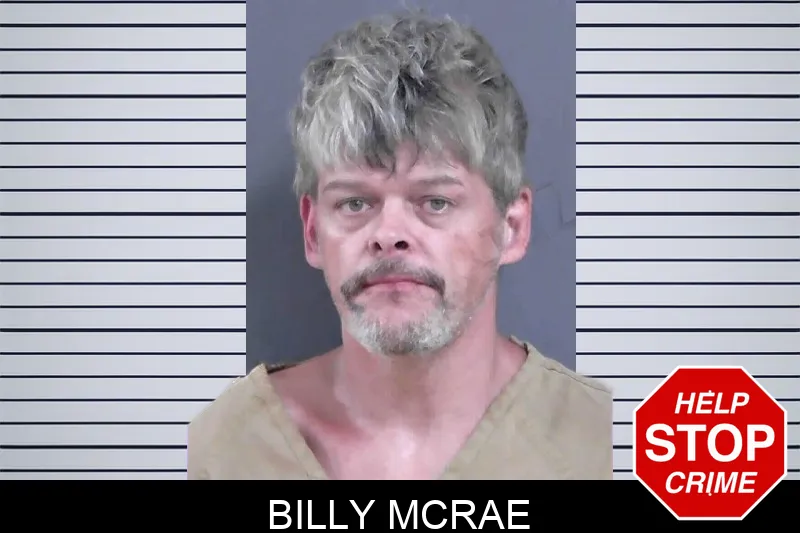 Billy McRae mugshot