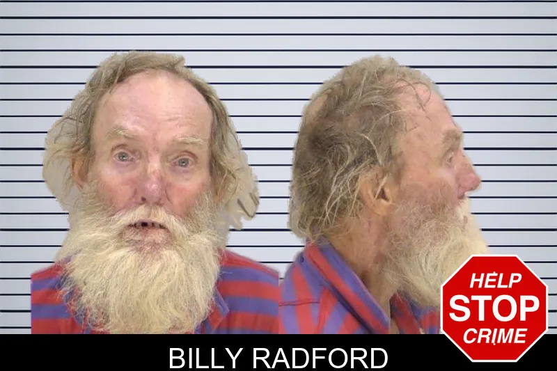 Billy Radford mugshot