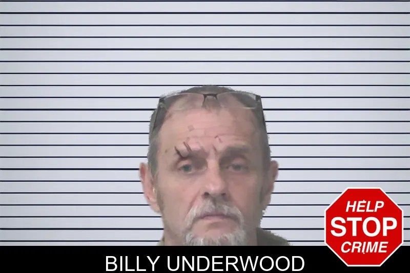 Billy Underwood mugshot