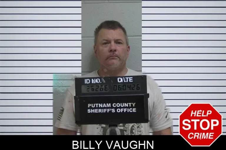 Billy Vaughn mugshot – Putnam County , Georgia Billy Vaughn