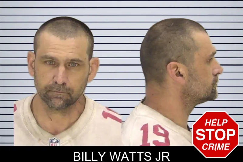 Billy Watts Jr mugshot