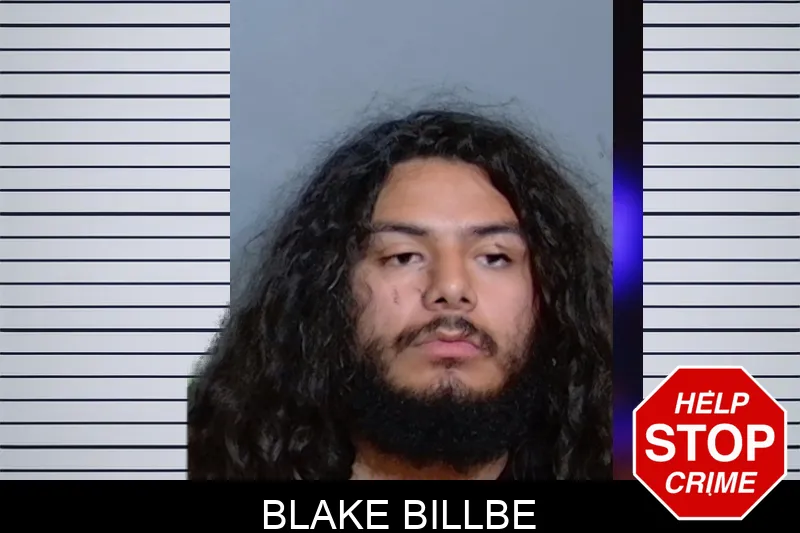 Blake Billbe mugshot