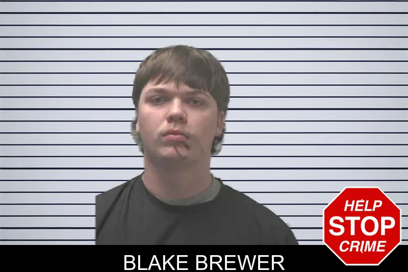 Blake Brewer mugshot
