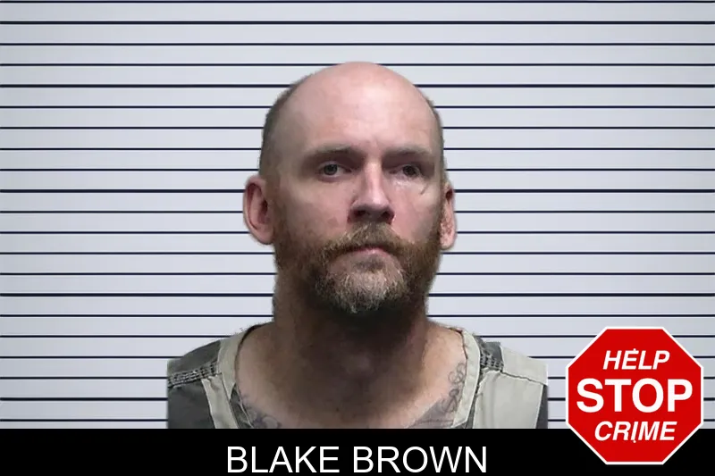 Blake Brown mugshot