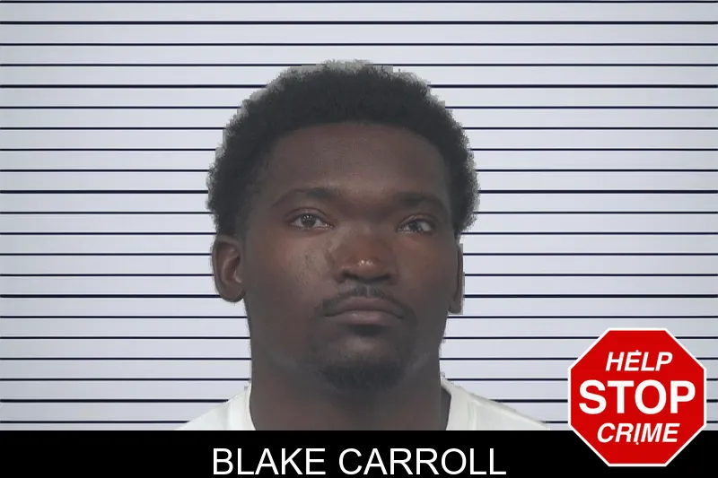 Blake Carroll mugshot