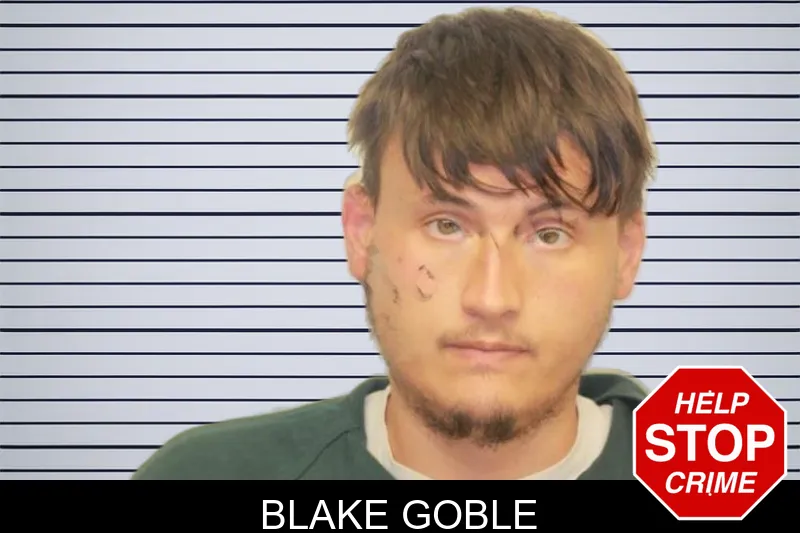 Blake Goble mugshot