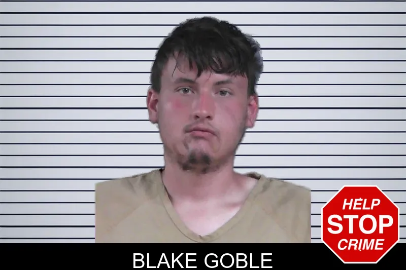 Blake Goble mugshot