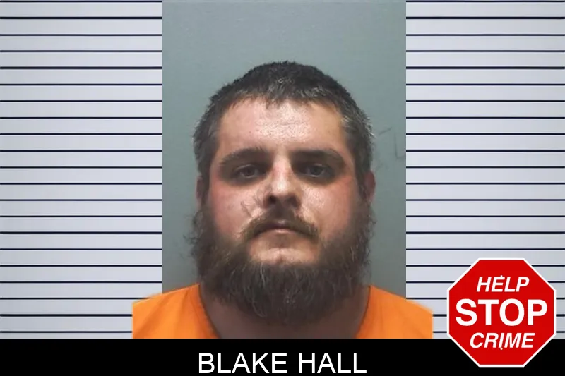 Blake Hall mugshot