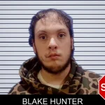 Blake Hunter mugshot