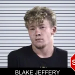 Blake Jeffery mugshot