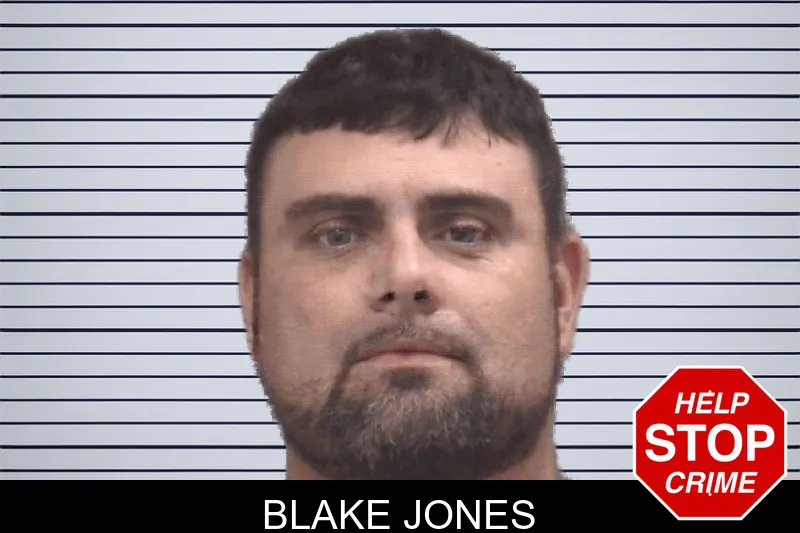 Blake Jones mugshot