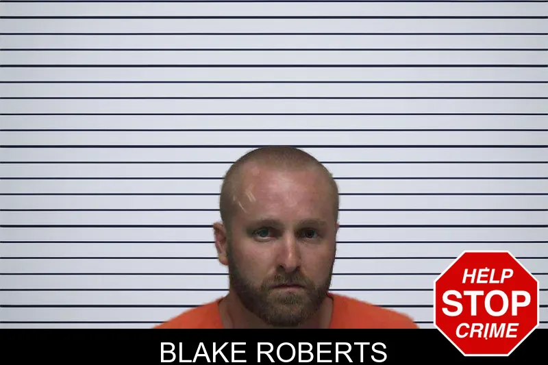 Blake Roberts mugshot