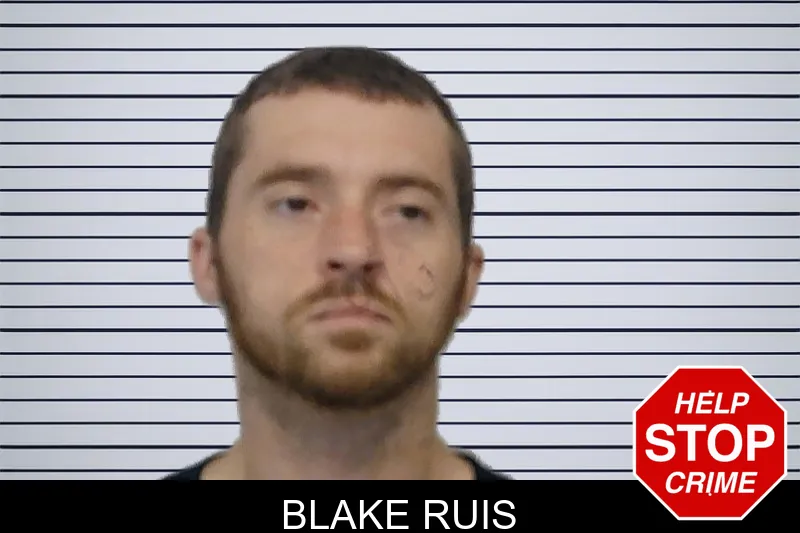 Blake Ruis mugshot
