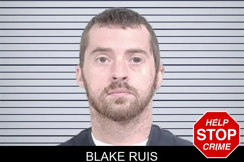 Blake Ruis mugshot