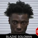 Blazae Soloman mugshot
