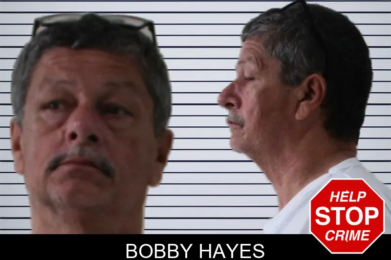 Bobby Hayes mugshot