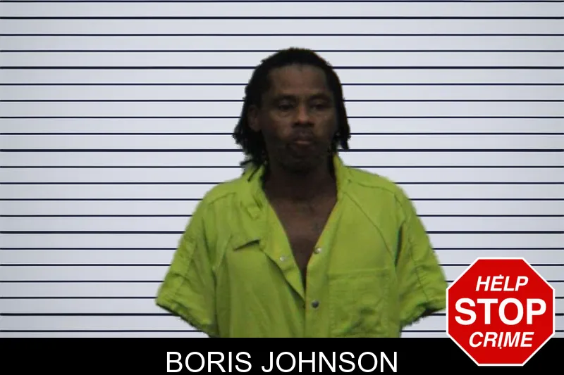 Boris Johnson mugshot