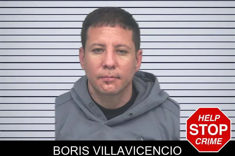 Boris Villavicencio mugshot