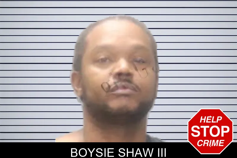 Boysie Shaw III mugshot
