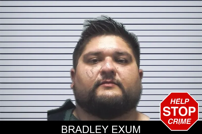 Bradley Exum mugshot