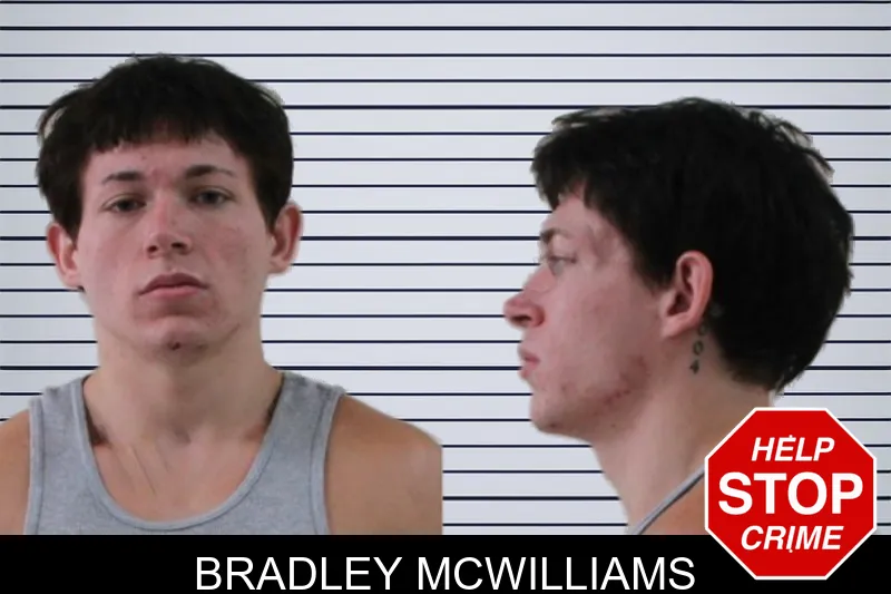 Bradley McWilliams mugshot