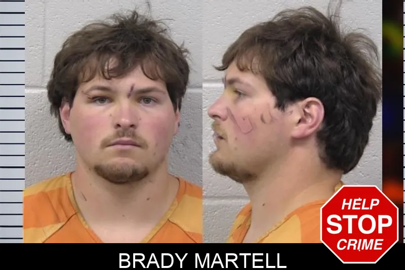 Brady Martell mugshot